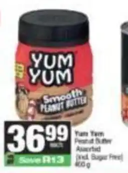 SuperSpar Yum Yum Smooth Peanut Butter Assorted offer