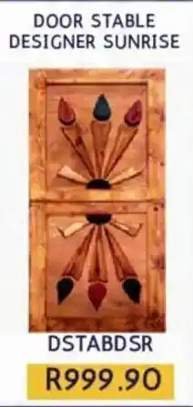 Laduma Hardware catalogue DOOR STABLE DESIGNER SUNRISE offer