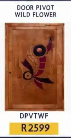 Laduma Hardware catalogue DOOR PIVOT WILD FLOWER offer