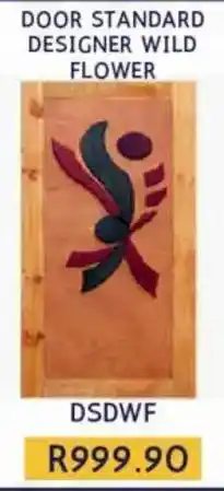 Laduma Hardware catalogue DOOR STANDARD DESIGNER WILD FLOWER offer