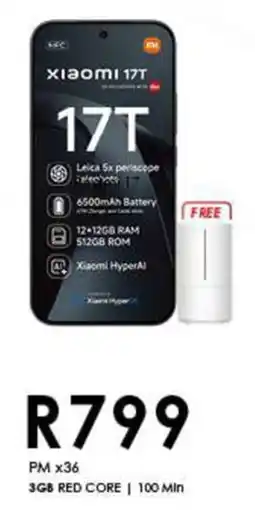 Chatz Connect xiaomi 17T offer