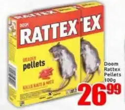 Three Star Cash and Carry Doom Rattex Pellets offer