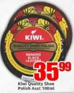 Three Star Cash and Carry Kiwi Quality Shoe Polish offer