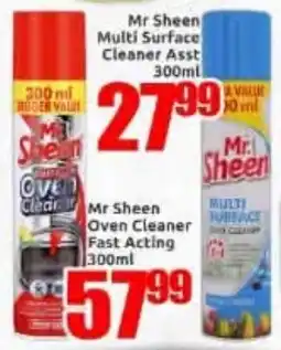 Three Star Cash and Carry Mr Sheen Multi Surface Cleaner Assst offer