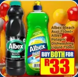 Three Star Cash and Carry Albex Bleach Regular offer