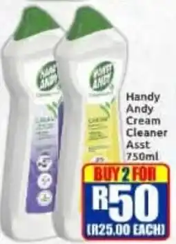 Three Star Cash and Carry Handy Andy Cream Cleaner Assorted offer