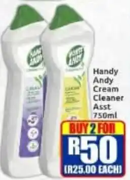 Three Star Cash and Carry Handy Andy Cream Cleaner Assorted offer