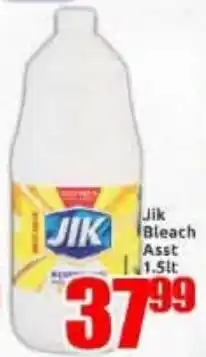 Three Star Cash and Carry Jik Bleach Assorted offer