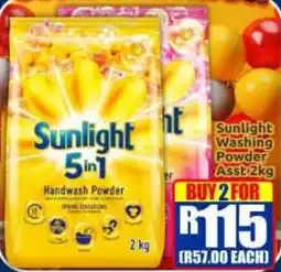 Three Star Cash and Carry Sunlight 5in1 Handwash Powder offer