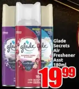Three Star Cash and Carry Glade Secrets Air Freshener Assorted offer