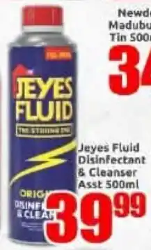 Three Star Cash and Carry Jeyes Fluid Disinfectant & Cleanser offer