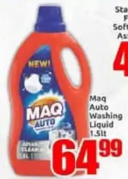 Three Star Cash and Carry Maq Auto Washing Liquid offer