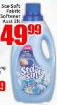 Three Star Cash and Carry Sta-Soft Fabric Softener Assorted offer