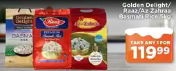 Check Star Golden Delight/Raaz/Az Zahraa Basmati Rice offer