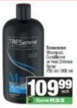 SuperSpar TRESemmé Shampoo, Conditioner or Heat Defence Spray offer