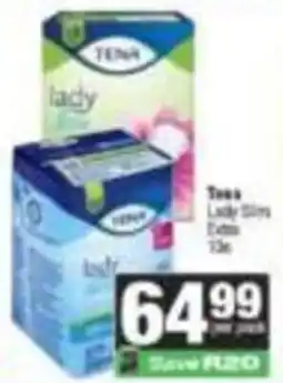 SuperSpar Tena Lady Slim Extra offer