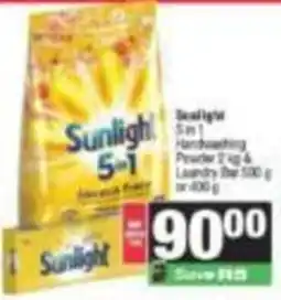 SuperSpar Sunlight 5 in 1 Handwashing Powder offer