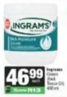 SuperSpar Ingram's Clean Tissue Oil offer