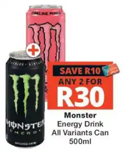 Checkers Liquor Shop Monster Energy Drink offer