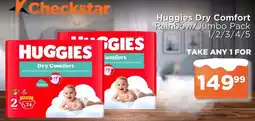 Check Star Huggies Dry Comfort offer