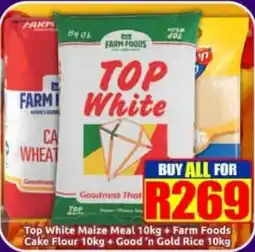 Three Star Cash and Carry Top White Maize Meal offer
