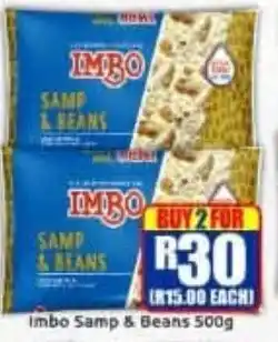 Three Star Cash and Carry Imbo Samp & Beans offer