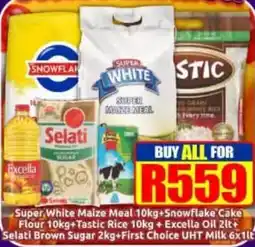 Three Star Cash and Carry Super White Maize Meal offer