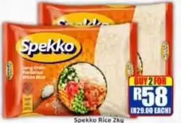 Three Star Cash and Carry Spekko Long Grain Parboiled White Rice offer