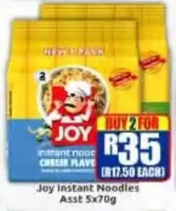 Three Star Cash and Carry Joy Instant Noodles Assorted offer