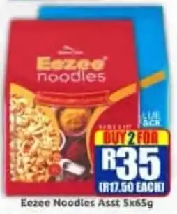 Three Star Cash and Carry Eezee Noodles Assorted offer