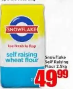 Three Star Cash and Carry Snowflake self raising wheat flour offer