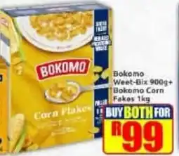 Three Star Cash and Carry Bokomo Weet-Bix Corn Flakes offer