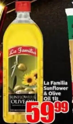 Three Star Cash and Carry La Familia Sunflower & Olive Oil offer