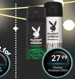 Super Save Playboy Deodrant offer