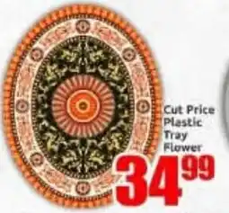 Three Star Cash and Carry Cut Price Plastic Tray Flower offer
