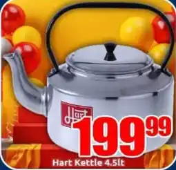 Three Star Cash and Carry Hart Kettle 4.5lt offer