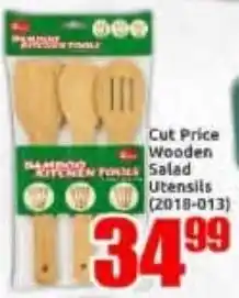 Three Star Cash and Carry Bamboo Kitchen Tools offer