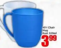 Three Star Cash and Carry Afri Chair Mug offer