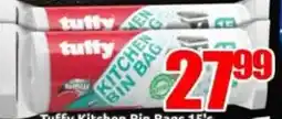Three Star Cash and Carry Tuffy Kitchen Bin Bags offer