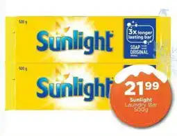 Check Star Sunlight Laundry Bar offer