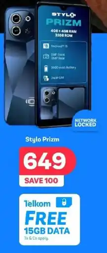 PEP Stylo Prizm offer