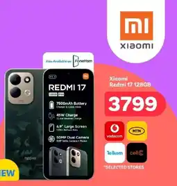 PEP Xiaomi Redmi 17 128GB offer