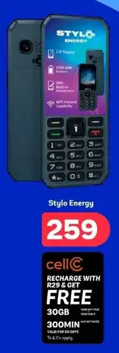 PEP Stylo Energy offer