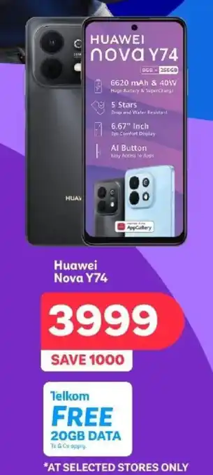 Huawei Nova Y74