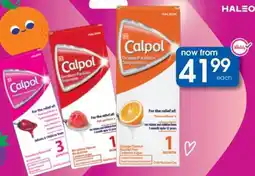 Clicks Calpol Orange Paediatric Suspension offer