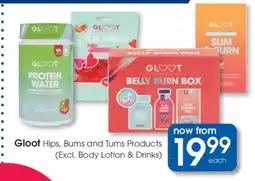 Clicks Gloot Hips, Bums and Tums Products offer