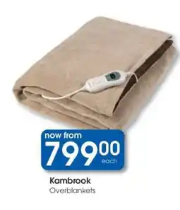 Clicks Kambrook Overblankets offer