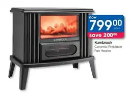 Clicks Kambrook Ceramic Fireplace Fan Heater offer