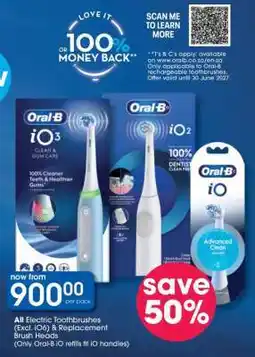 Clicks Oral-B iO3 offer