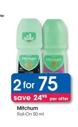 Clicks Mitchum offer